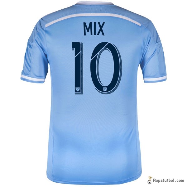 Camiseta New York City Replica Primera Ropa Mix 2016/17 Azul